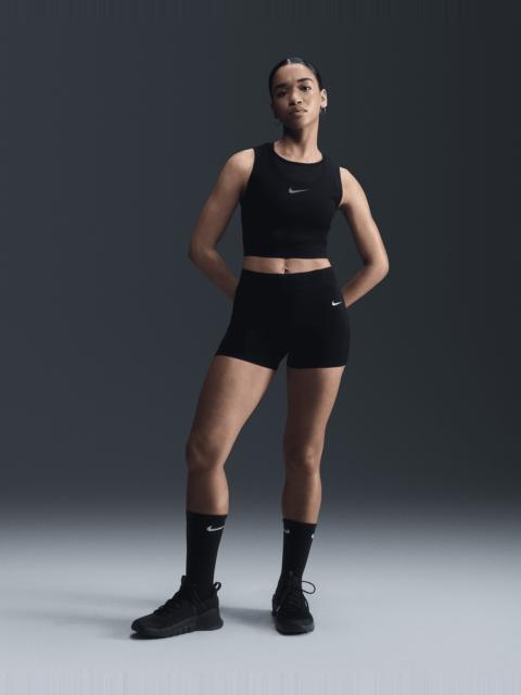 Nike Nike Pro Women's Mid-Rise 3" Mesh-Paneled Shorts