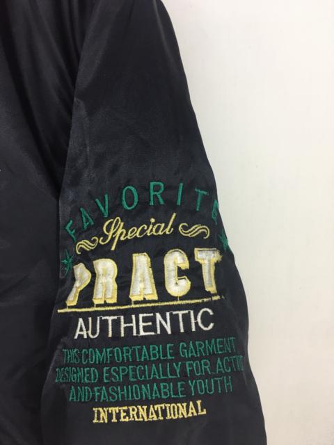 Other Designers Vintage - Vintage Pract Studio Patches Bomber Jacket