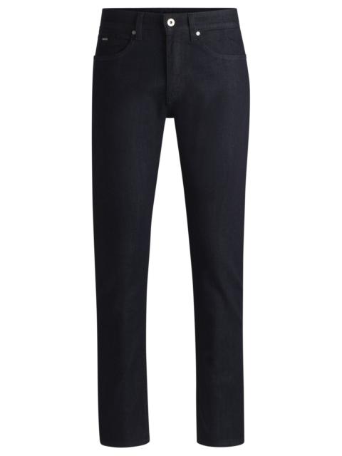 BOSS DELAWARE SLIM-FIT JEANS IN INDIGO STRETCH DENIM