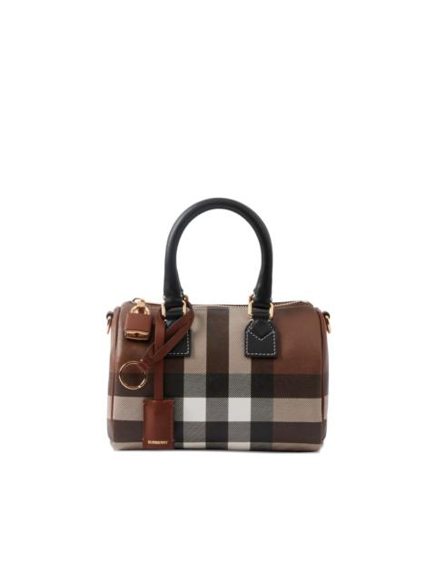 mini Check tote bag