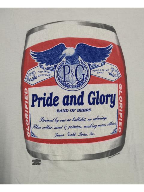 Other Designers Vintage - Vintage Rare Pride and Glory Band Tee Tour Metal Rock Ozzy