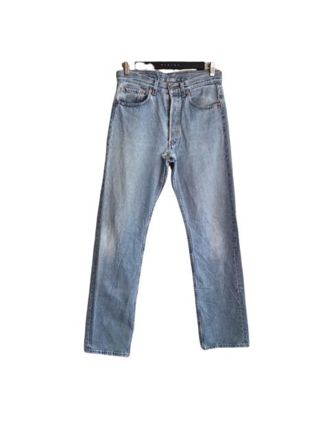 Vintage 80s Levis 501 Light Wash Nice Faded