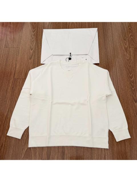visvim VISVIM 25SS JUMBO SB SWEAT L/S CRASH — Garment-Dyed, Distressed, and Destroyed Crewneck Sweatshirt