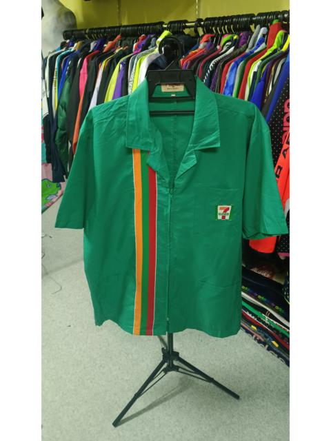 Other Designers Rare Vintage Japan 7 Eleven Zip Up Work Shirt