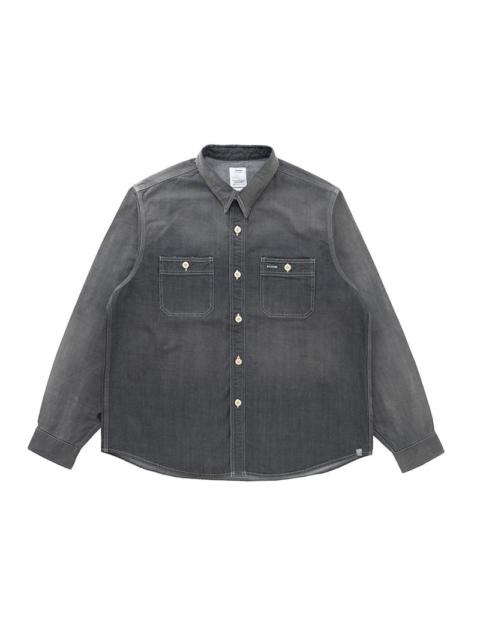 visvim LARRIKAN L/S CRASH BLACK