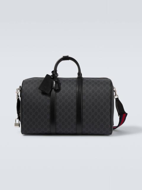 GG Supreme canvas duffel bag