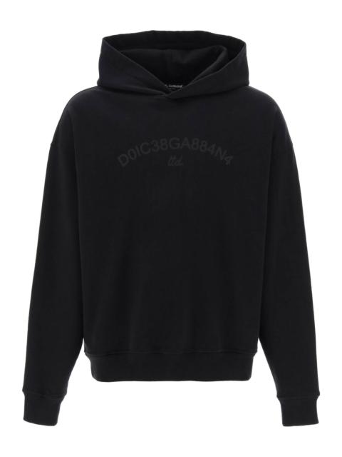 Dolce & Gabbana Hooded Sweatshirt With Logo Print Men