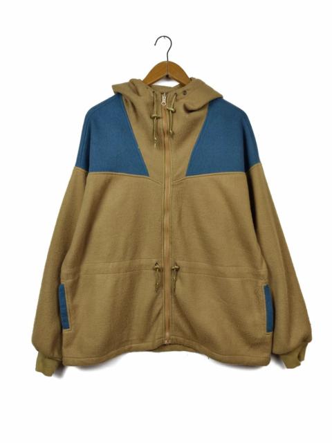 Other Designers Colours - Machope Two Tone Fleece Hoodie Sweater Jacket