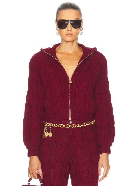 ROWEN ROSE Short Knit Cardigan