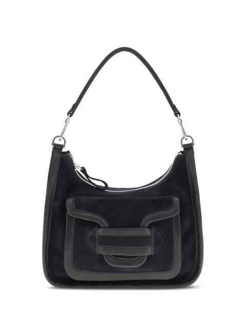Pierre Hardy Pierre Hardy Alpha Day Miss Leather Shoulder Bag Navy-Black