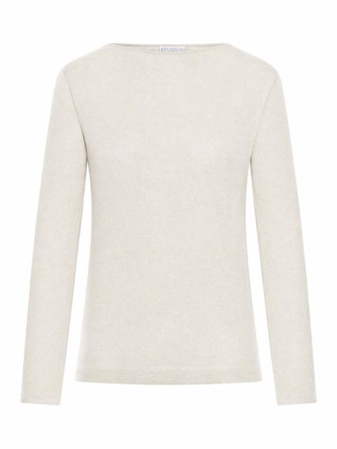 Brunello Cucinelli Brunello Cucinelli Women Lightweight Cashmere And Silk Sparkling Sweater