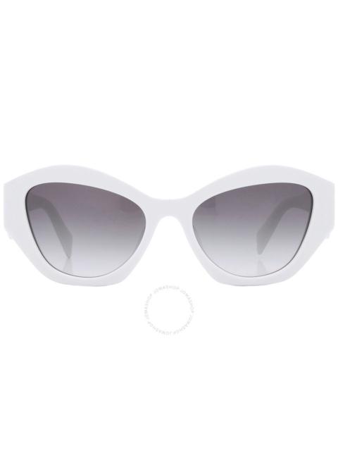 Prada Prada Grey Gradient Cat Eye Ladies Sunglasses PR 07YSF 142130 55