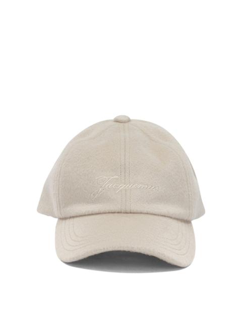 JACQUEMUS Jacquemus Le Casquette Cachemiro Baseball Hat