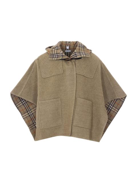 Burberry Wool Duffle Cape