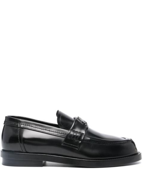 Alexander McQueen ALEXANDER MCQUEEN SEAL LEATHER LOAFERS