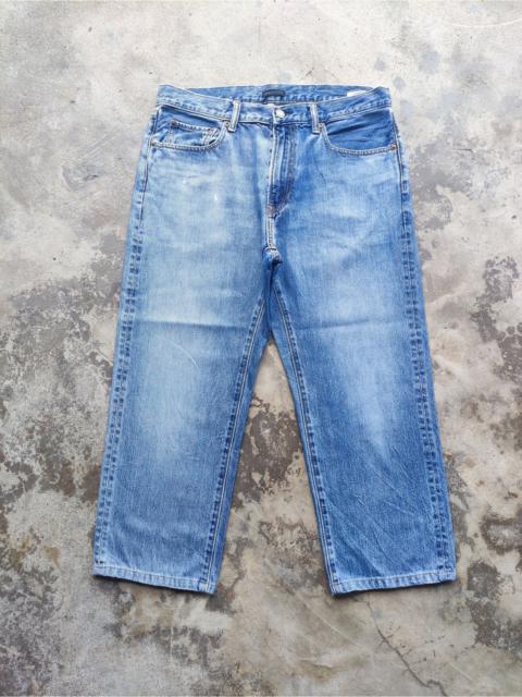 Vintage Japanese Brand Denim Straight Faded Pants