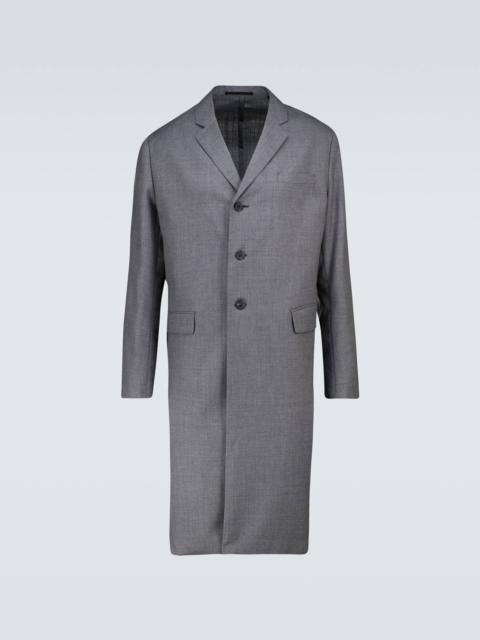 Prada Single-breasted wool coat