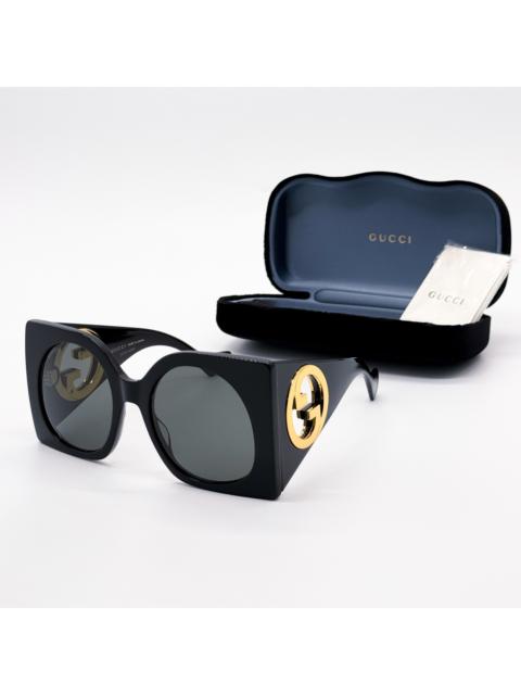 GUCCI NEW GUCCI SUNGLASSES GUCCI GG1254S 001 BUTTERFLY EYEWEAR