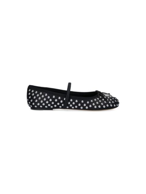 Marc Jacobs "the Studded Sabrina" Ballet Flats