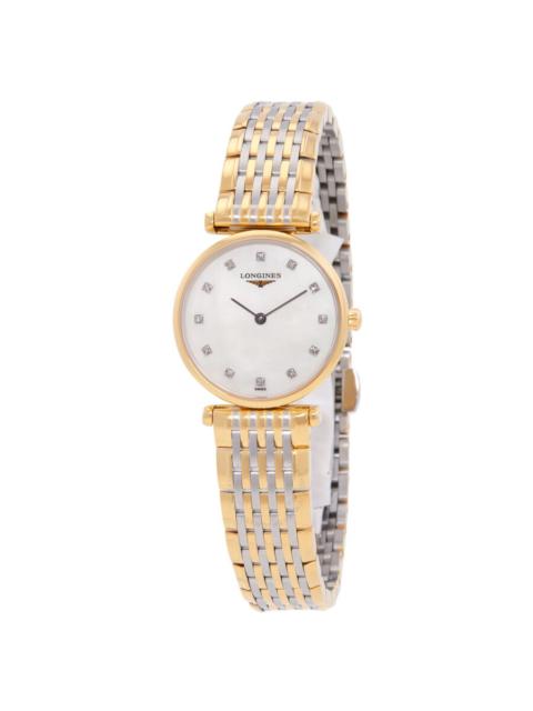 Longines La Grande Classique Quartz Diamond Ladies Watch L4.209.2.87.D