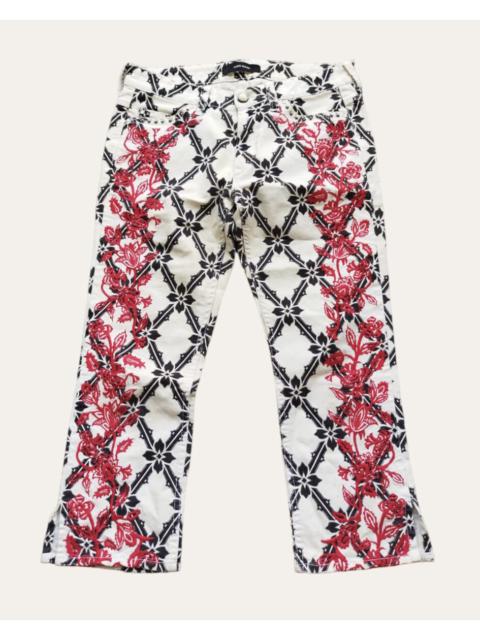 Isabel Marant 2013 Isabel marant embroidery 3/4 jeans.