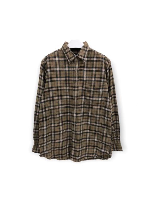Other Designers Pointer - Vintage Pointer Plaid Tartan Flannel Shirt 👕