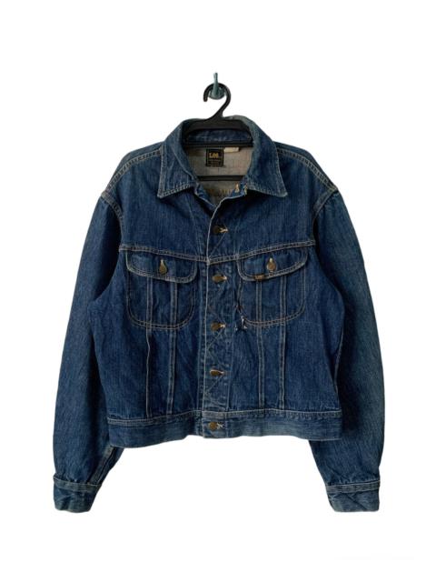 Other Designers Vtg 80s Lee Denim Trucker Jacket Made in Usa