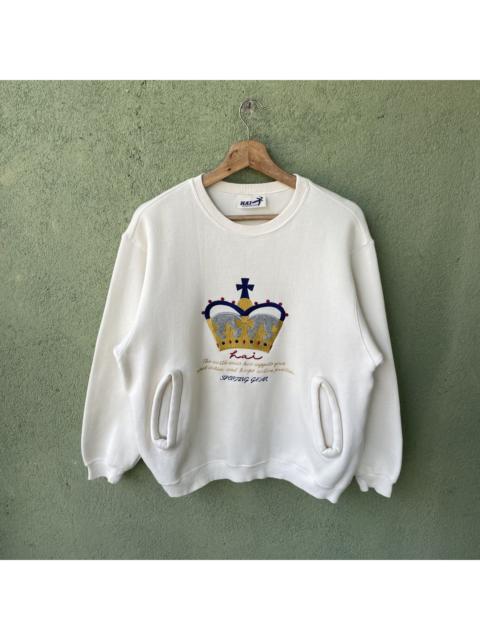 Other Designers Hai Sporting Gear - Vtg Issey Miyake High Sporting Gear Rare Sweatshirt Big Logo