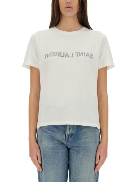 SAINT LAURENT Saint Laurent Women Saint Laurent Reverse T-Shirt
