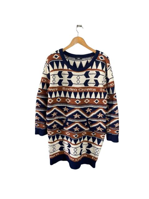 Other Designers Vintage - rodeo crown knitwear over print