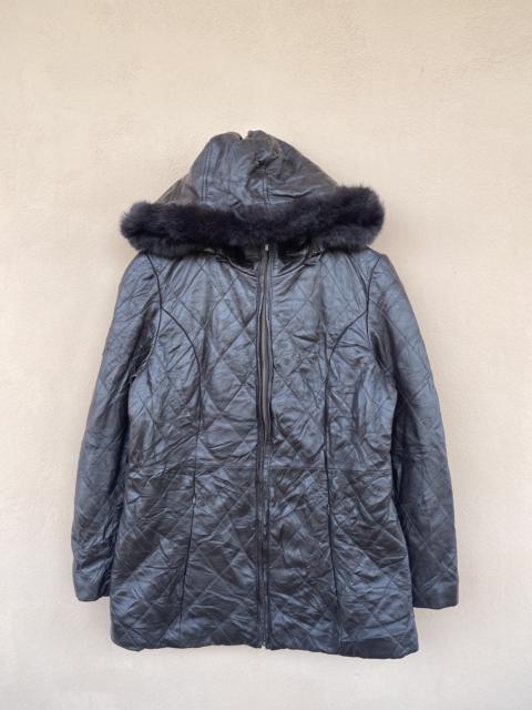 Other Designers Avant Garde - Steals💥Mujent Parka Leather Jacket