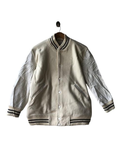 Other Designers Leather Jacket - Vintage Adam rope Quilted white jackets