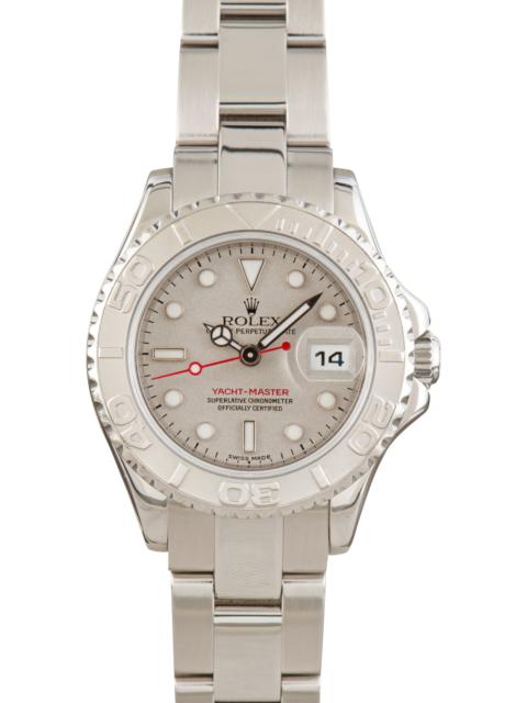 Rolex Yacht-Master Ref 169622 Platinum Dial & Bezel