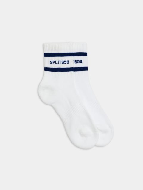 SPLITS59 Logo Stripe Quarter Socks