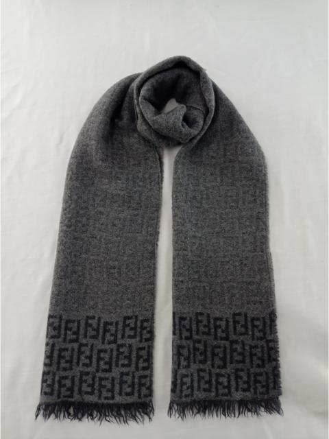 FENDI Fendi Monogram Wool Scarf / Muffler / Neck Wear