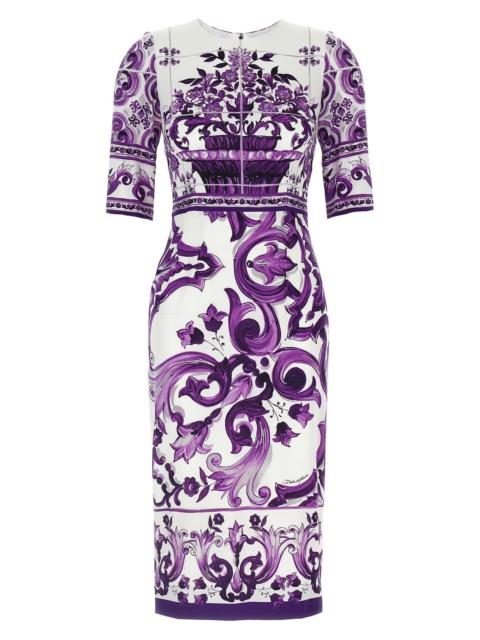 Dolce & Gabbana Dolce & Gabbana Women 'Maiolica' Print Dress