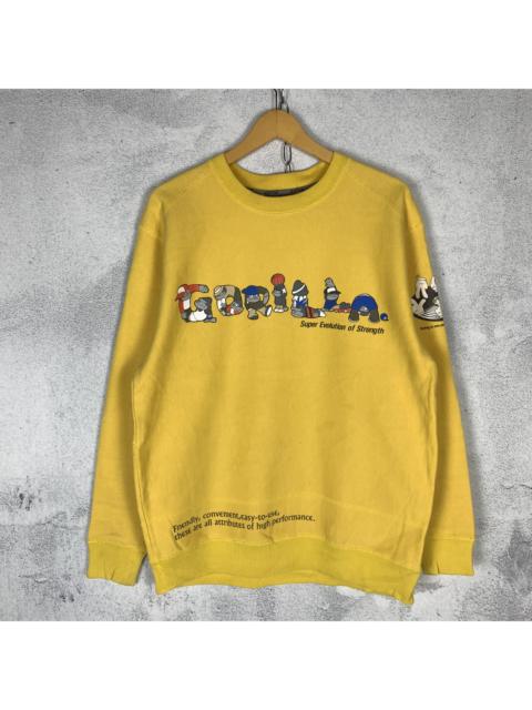 Other Designers Vintage - Gorilla by Henry H Brown Sweatshirt Crewneck Y2K
