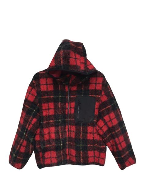 Other Designers JW Anderson × Uniqlo - J.W ANDERSON FLEECE SHERPA STYLE TARTAN