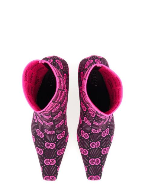 GUCCI Gucci Women Knitted Boot Gg