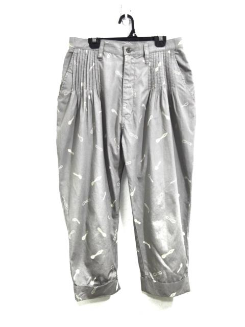 Other Designers Issey Miyake - Issey Miyake Designer Ne-Net Iconic Cropped Pants Nice