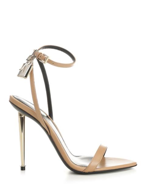 TOM FORD Tom Ford Women "Padlock" Leather Sandals