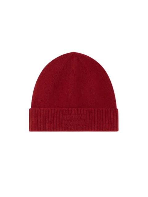 GUEST IN RESIDENCE Rib Cuff Beanie in Carmine