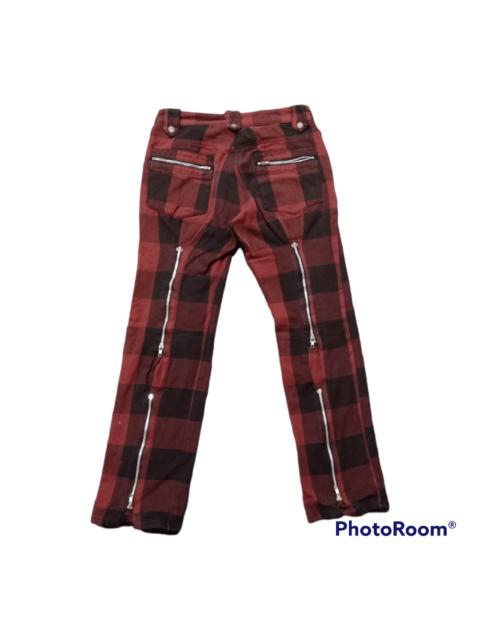 Other Designers Archival Clothing - Punk Rare Tartan Schlussel Pants