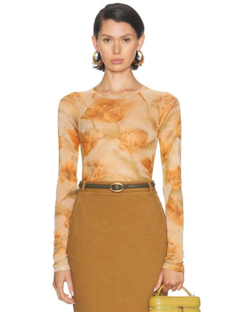 SAINT LAURENT Long Sleeve Top