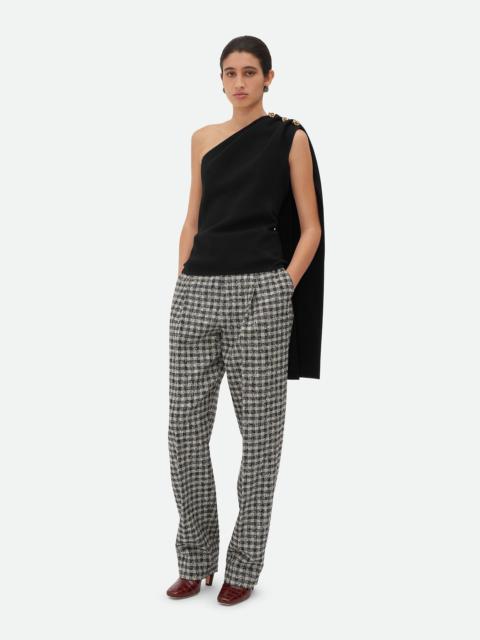 Bottega Veneta Wool Viscose Crepe Top