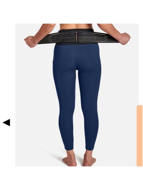 Other Designers NWT Tommie Copper Adjustable Back‎ Support Ankle Length Leggings Navy Sz Large