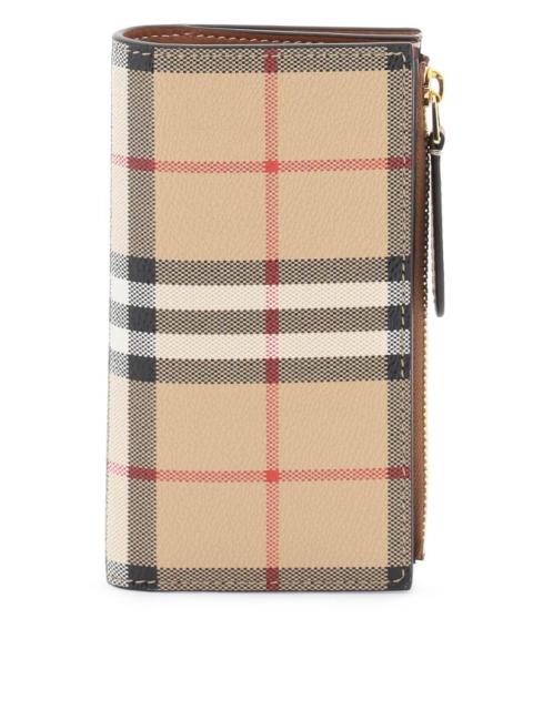 Burberry CHECK BI-FOLD WALLET