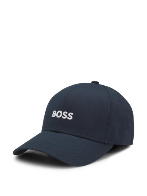 BOSS BASEBALL CAP IN COTTON TWILL WITH EMBROIDERED LOGO