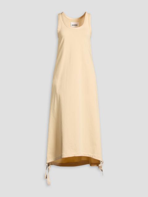 Jil Sander Cotton-jersey midi dress