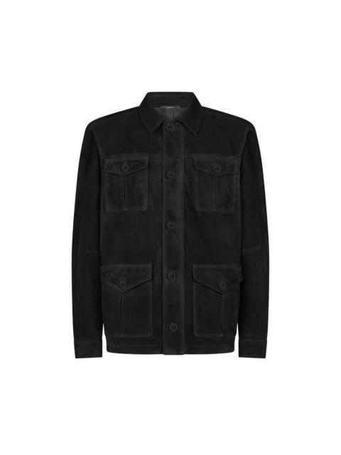 TOM FORD SUEDE FOUR POCKET JACKET